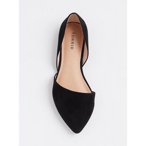 COPY - Torrid D'Orsay Pointed Toe Flats